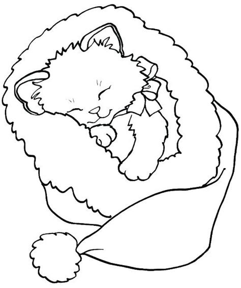 Free Printable Kitten Coloring Pages