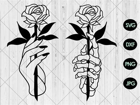 Hand Holding Rose, Hands Holding Flowers, Holding Hands, Sharpie ...