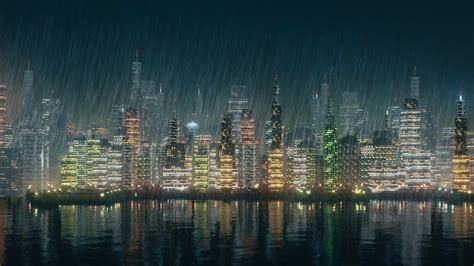 Night City Landscape by CG-Geek on DeviantArt