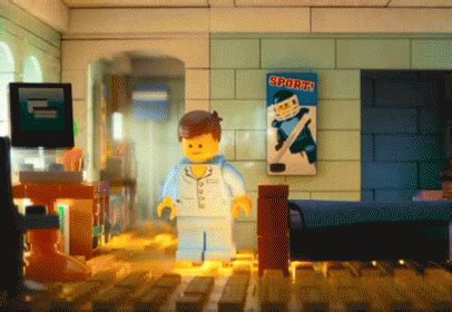 Emmet Is So Pumped Up! - Chris Pratt - The Lego Movie GIF – The Lego Movie Lego Emmet – discover ...