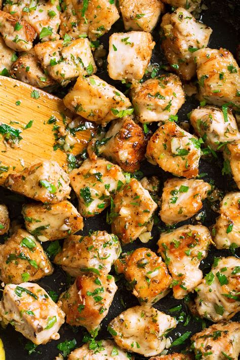 Garlic Butter Chicken Bites (15-Minute Recipe!) - Cooking Classy