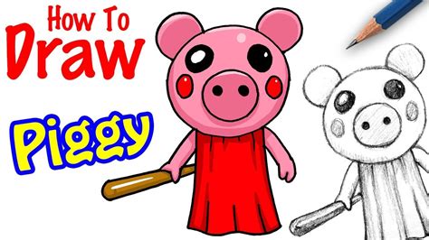 How To Draw Mimi Piggy From Piggy Roblox Piggy Roblox Drawings Easy ...