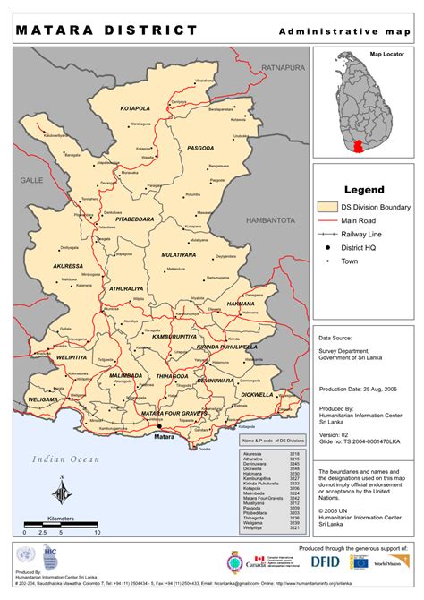 Matara District Map [ - DocsLib