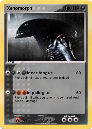 Pokémon Xenomorph - Inner tongue. - My Pokemon Card