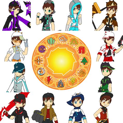 Boboiboy element split! by TheCatrizable on DeviantArt