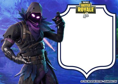 19+ FREE Printable Fortnite Games Invitation Templates | Dolanpedia