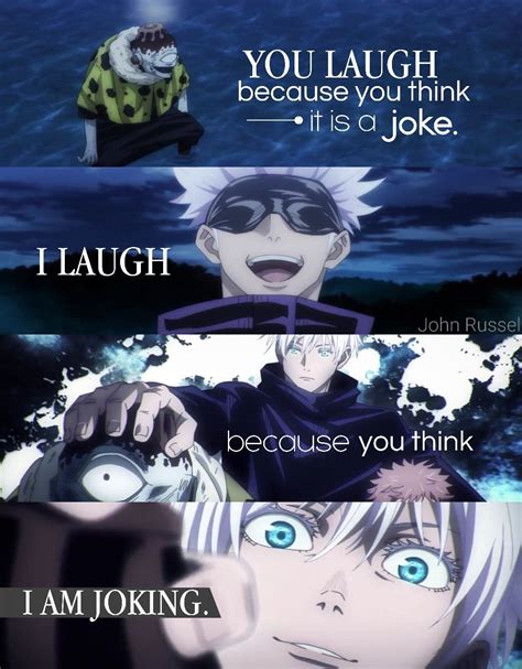 Jujutsu Kaisen Gojo Satoru Quotes