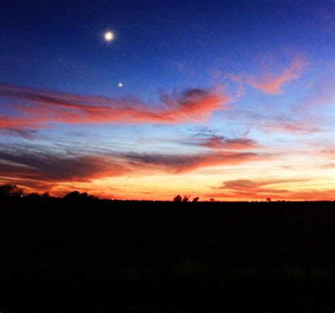 Sunset in Texas & the North Star and the Moon | Terry Spear's Shifters