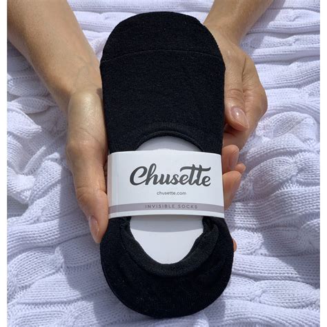 Invisible Socks – Black | Chusette