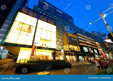 Singapore: Paragon Shopping Mall Editorial Photography - Image of ...