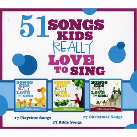 Various Artists - 51 Songs Kids Really Love to Sing - CD - Walmart.com - Walmart.com