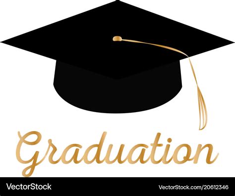 Happy graduation background Royalty Free Vector Image