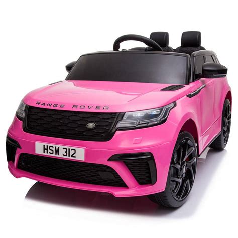 TOBBI 12-Volt Kids Ride On Car Licensed Land Rover Battery Powered ...