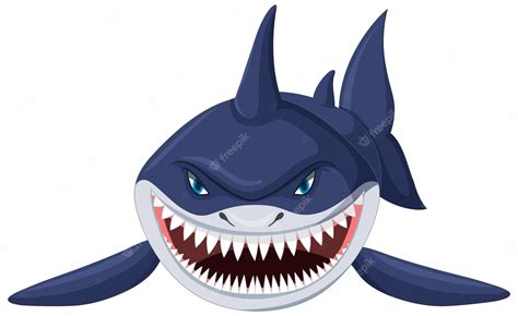 Great White Shark Cartoon Images