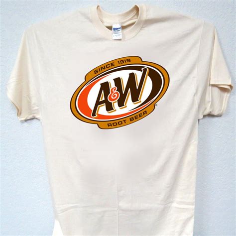 A&W Root Beer Vintage LOGO Cool Ivory T-SHIRT Sizes: S-5XL | Etsy