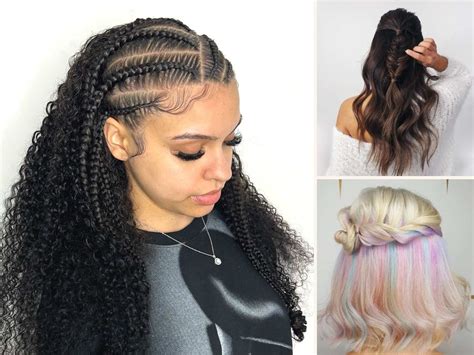 20 Half Up Half Down Braids Hairstyles - Braid Hairstyles