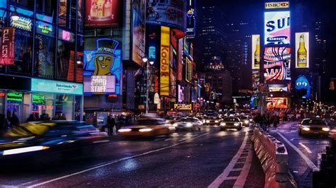 Street Wallpaper HD Night City - WallpaperSafari