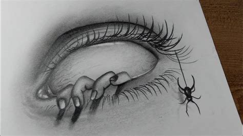 Scary Drawings Of Eyes