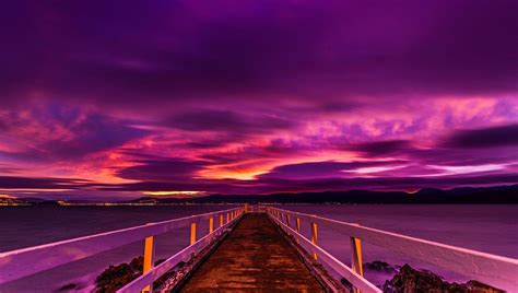 Sunset Purple Wallpapers - Wallpaper Cave