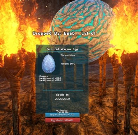 Found this today, first Wyvern egg :D : r/ARK