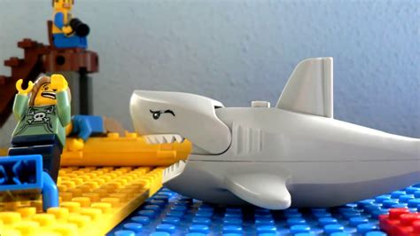 Lego shark attack - YouTube