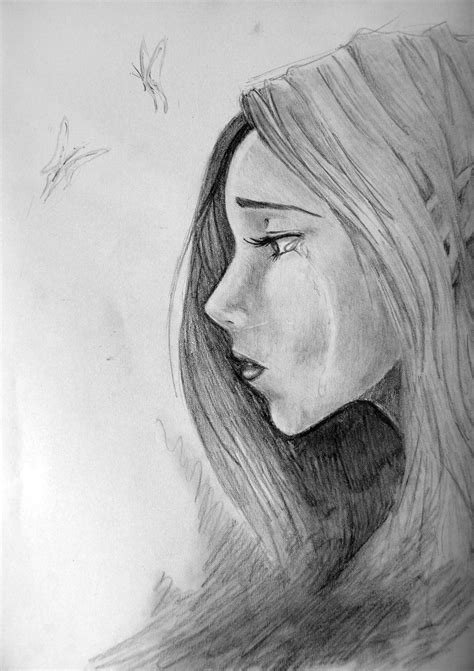 Sad Face Drawing at PaintingValley.com | Explore collection of Sad Face Drawing