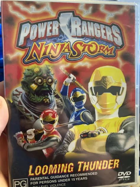 POWER RANGERS : Ninja Storm - Looming Thunder NEW/sealed region 4 DVD (kids) £15.65 - PicClick UK