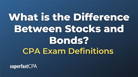 What is the Difference Between Stocks and Bonds?