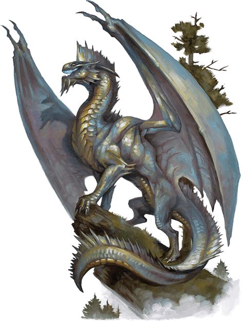 Silver Dragon Wyrmling - Monsters - D&D Beyond