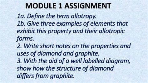 MODULE 1 ASSIGNMENT by Gra chef - Issuu