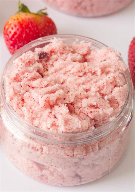 Strawberry Coconut Body Scrub Recipe - Savvy Naturalista