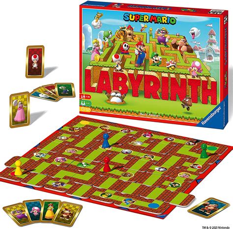 Mario and Pokemon getting Labyrinth board game adaptations