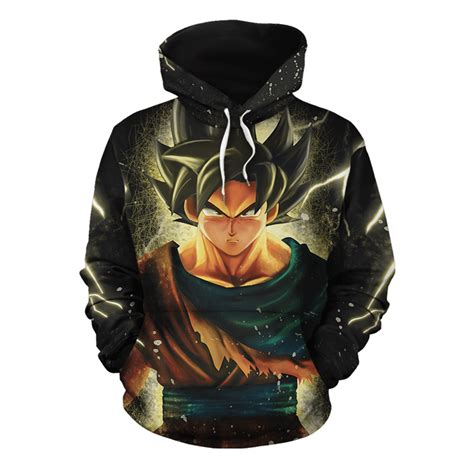 Best Goku 3D Unisex Hoodie | DBZ Shop