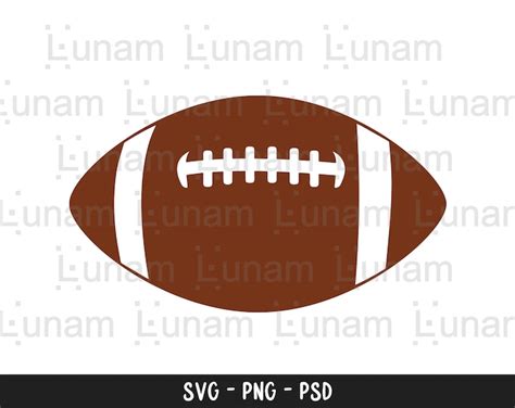 Football SVG Football Silhouette Football PNG Football Cut - Etsy