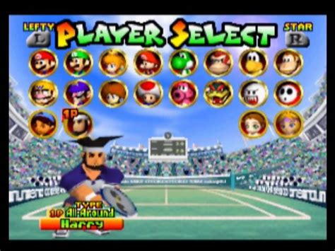 Mario Tennis Screenshots for Nintendo 64 - MobyGames