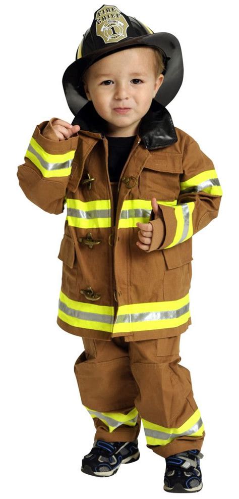 Kids Firefighter Gear - Aeromax Tan | Fireman costume, Firefighter costume, Kids fireman costume