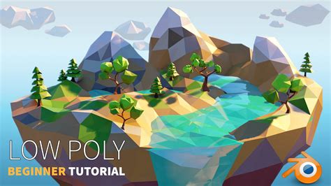 Low Poly Island - Beginner Blender 2.8 Tutorial - BlenderNation