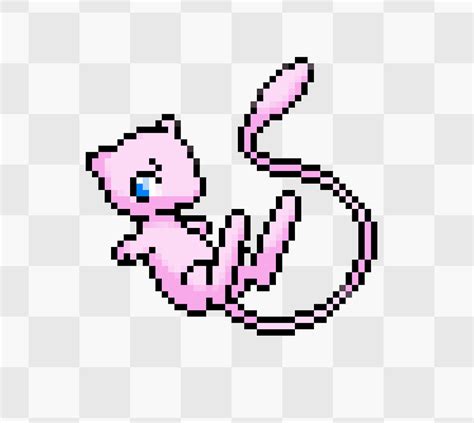 Pixel Mew by Blue-Neko-Girl on DeviantArt