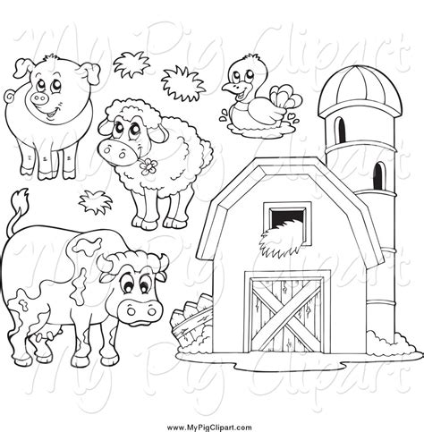 Free Farm Animals Images Black And White, Download Free Farm Animals Images Black And White png ...