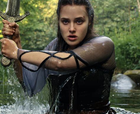 Who plays Nimue in Cursed? - Katherine Langford - Netflix's Cursed: Meet the cast - PopBuzz