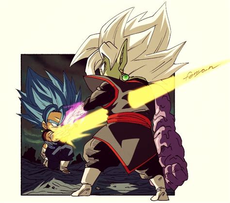 Vegito vs. Zamasu by @fenyo_n : dbz