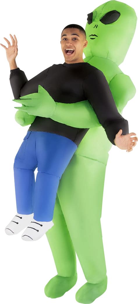 Adult Alien Green InflatableHalloween Costume, One Size | Party City