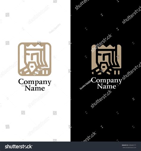 Logo Form King Dark Light Background Stock Vector (Royalty Free ...