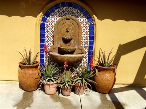 Zinc Wall Fountain