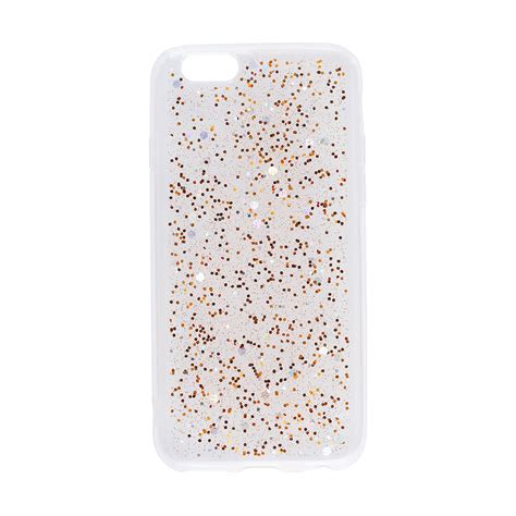 iPhone 6/6s Rose Gold Look Glitter Soft Case | Kmart