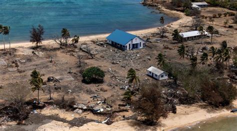 Reconnaissance flights survey Tonga - CONTACT magazine