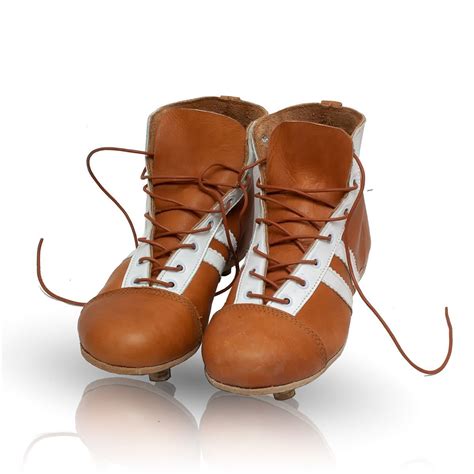 The P. Goldsmith Sons Co. | Vintage Soccer Boots 1950's - Tan Brown