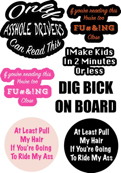 Funny & Sarcastic Bumper Stickers – Sticker Shock USA