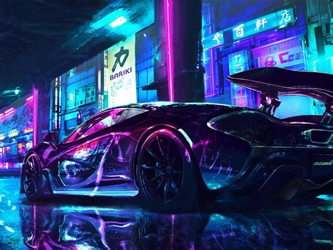 Neon Sport Car Wallpapers - Top Free Neon Sport Car Backgrounds - WallpaperAccess