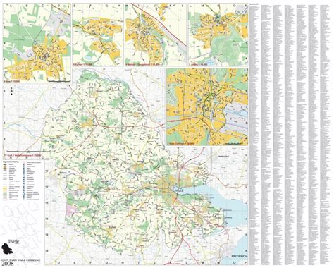 Vejle tourist map - Ontheworldmap.com